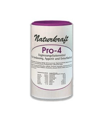 Hunde Naturkraft Pro 4 Verdauung Appetit Entschlackung