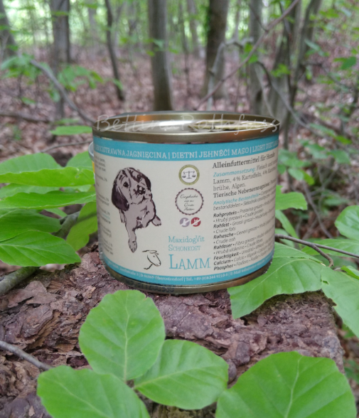 Feuchtfutter Nassfutter MaxidogVit Schonkost Lamm