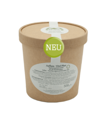 Hunde Aufbau Vital Plus Aufzucht von Welpen auch Kümmerer Spätentwickler