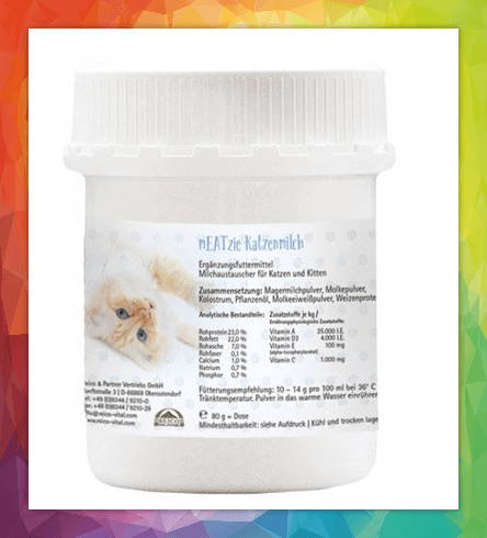 Katzenmilch Katzen Kitten Ergänzungsfuttermittel
