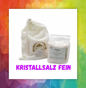 Kristallsalz fein naturbelassen Speisesalz