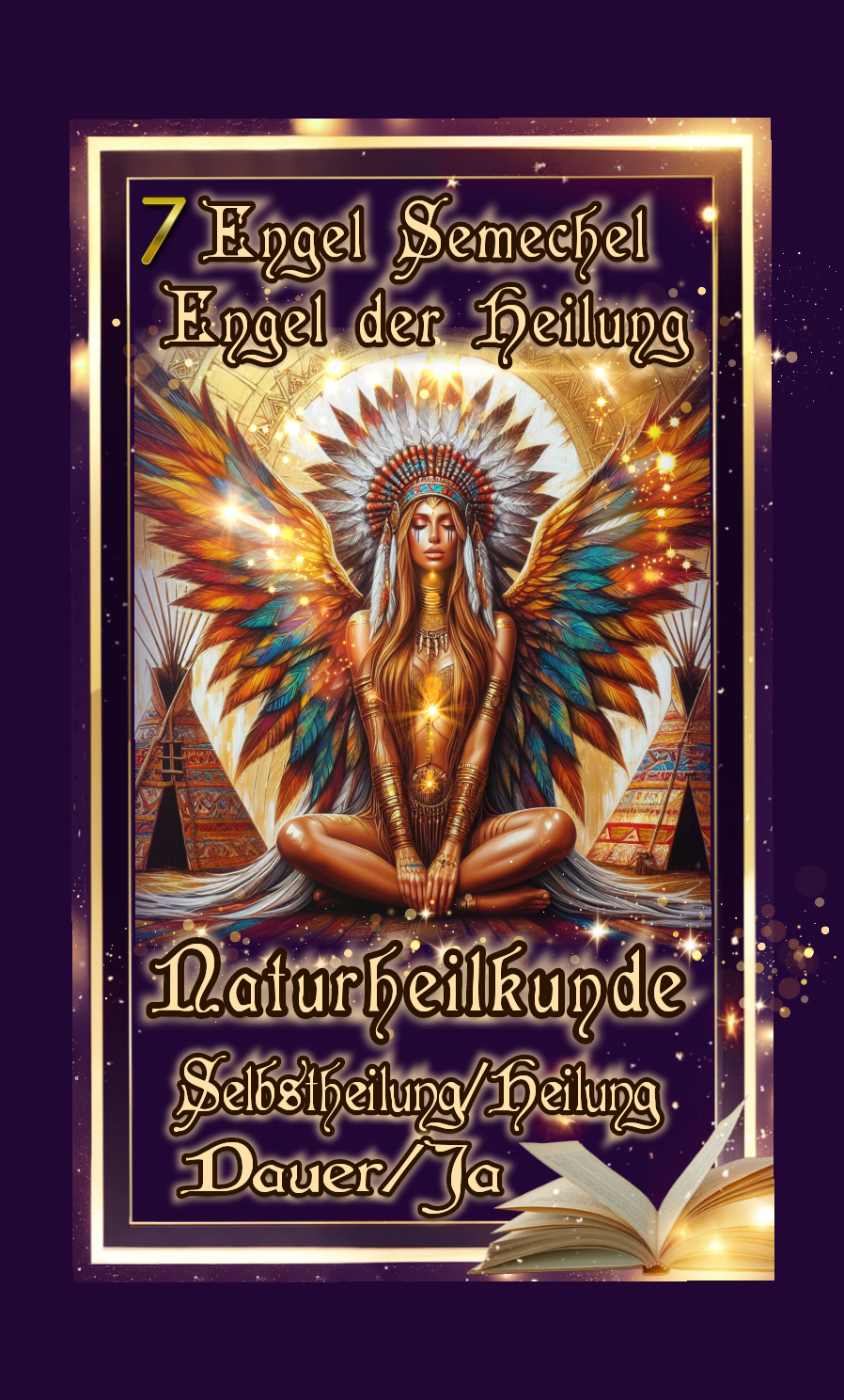 Büffelfrau Engelorakel Kartendeck