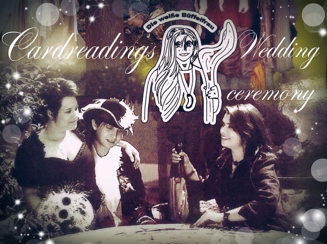 Kartenlegen für das Brautpaar/Kartenlegungen für die Hochzeitsgesellschaft