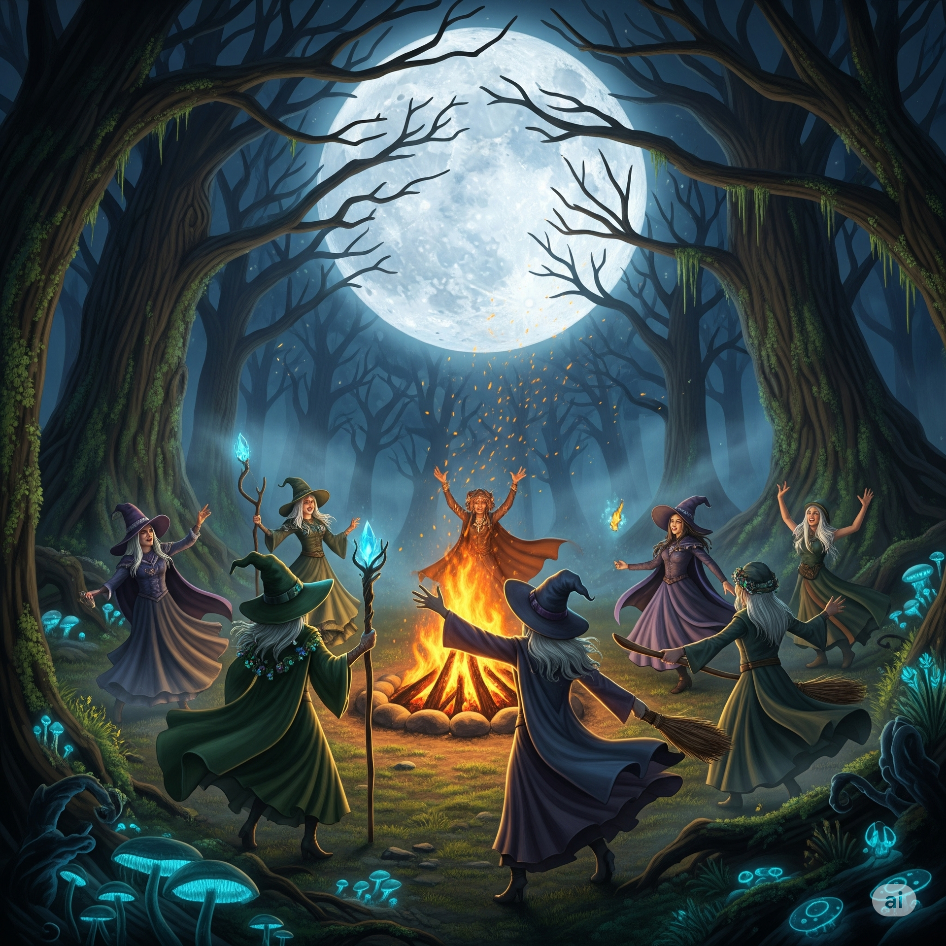 Der Vollmond im August 2025 - Info im Blog: Magie und Mystik