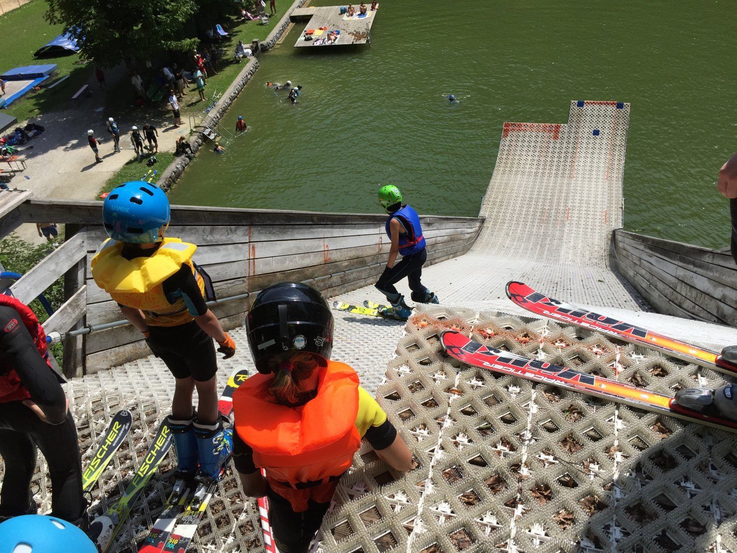 Privat Slopestyle Park Slopetrax Gleitmatten