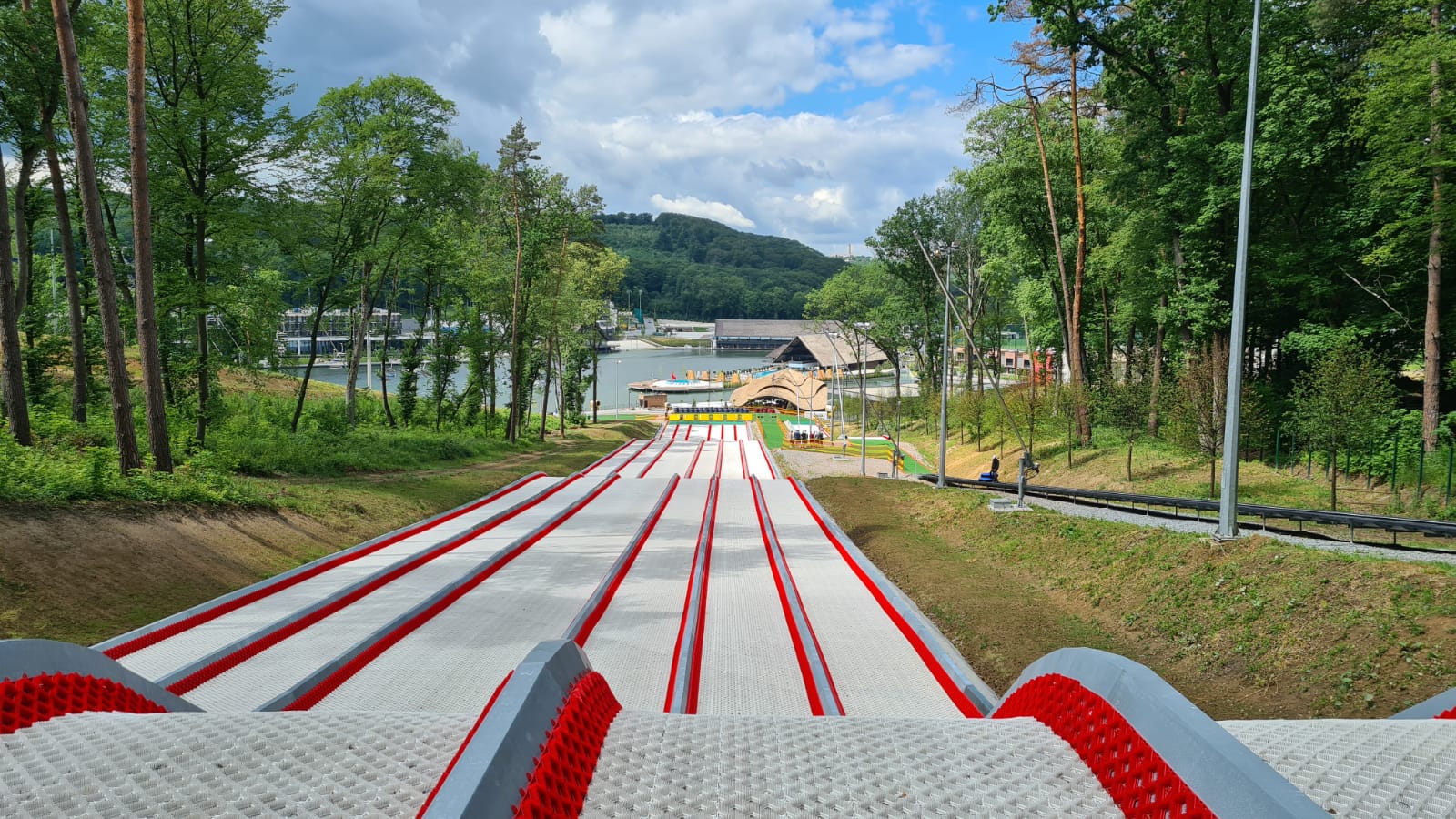 Privat Slopestyle Park Slopetrax Gleitmatten