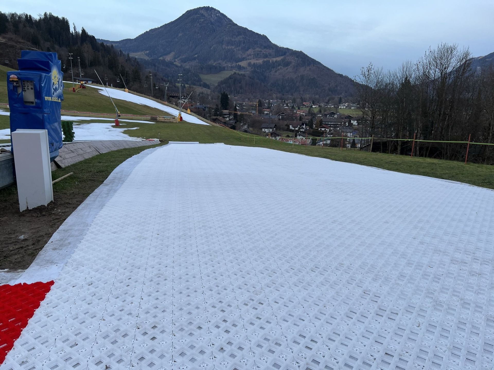 Privat Slopestyle Park Slopetrax Gleitmatten