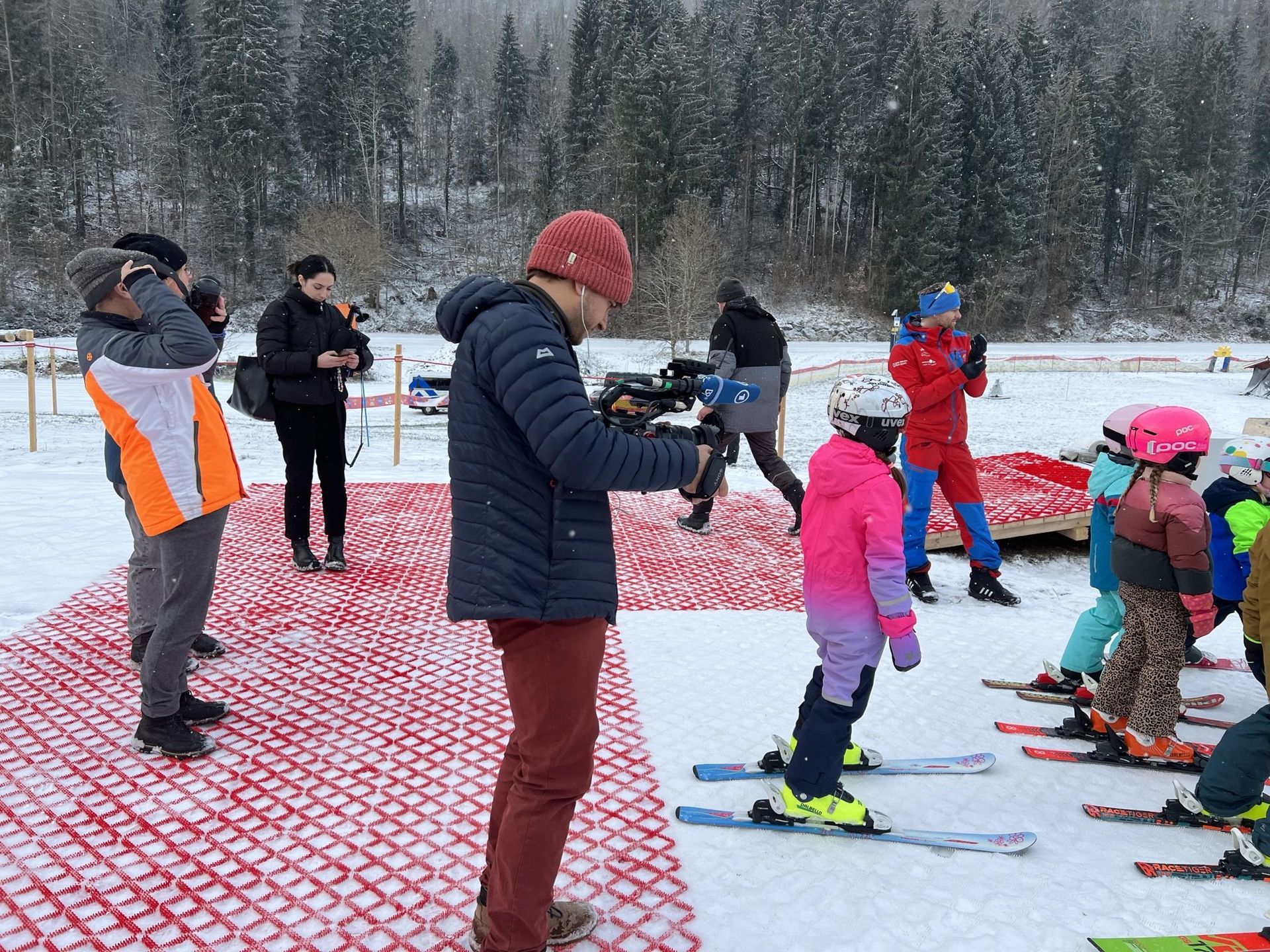 Privat Slopestyle Park Slopetrax Gleitmatten