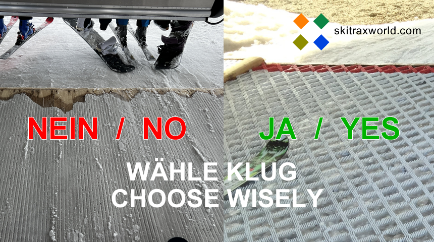 Liftzonen, Einstiege, Ausstiege - skitrax world