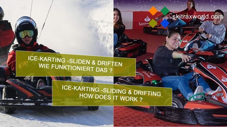 Ice-karting, sliden & driften - skitrax world