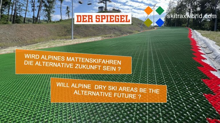 DER SPIEGEL, Zeitschrift, Mattenski, dry ski slopes - skitrax world