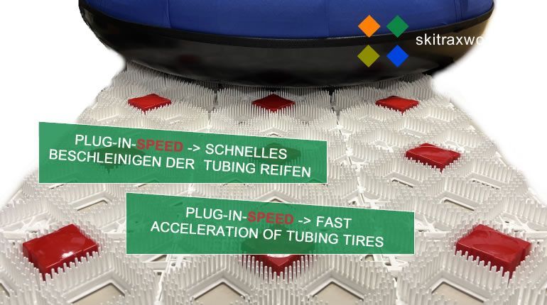 Plug-in-Speed, Turbo, Tubing Bahn