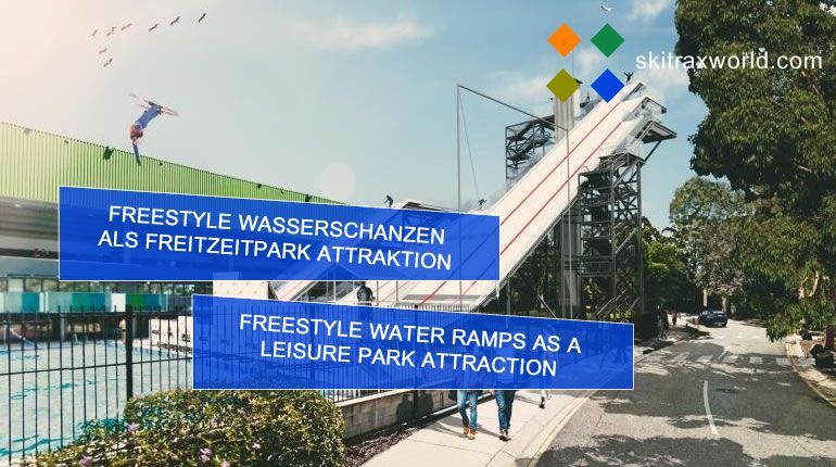 Freestyle Wasserschanzen, Freestyle water ramps - skitrax world