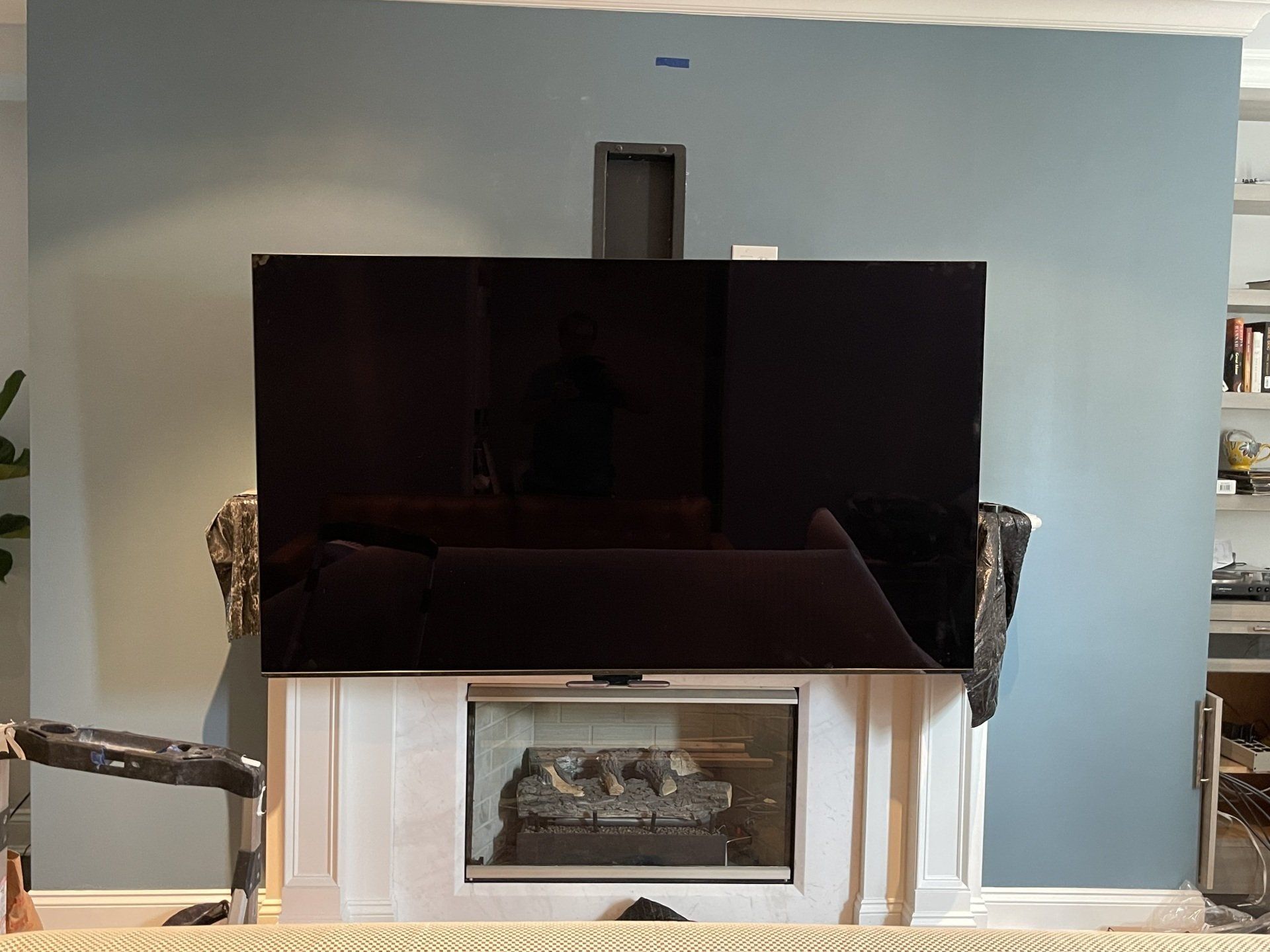 Mantle Mount Install ny Mr Home Guy