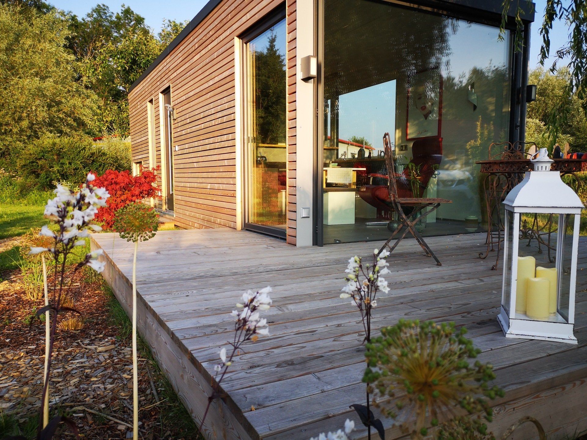 Die Holz-Aluminium-Terassentüre