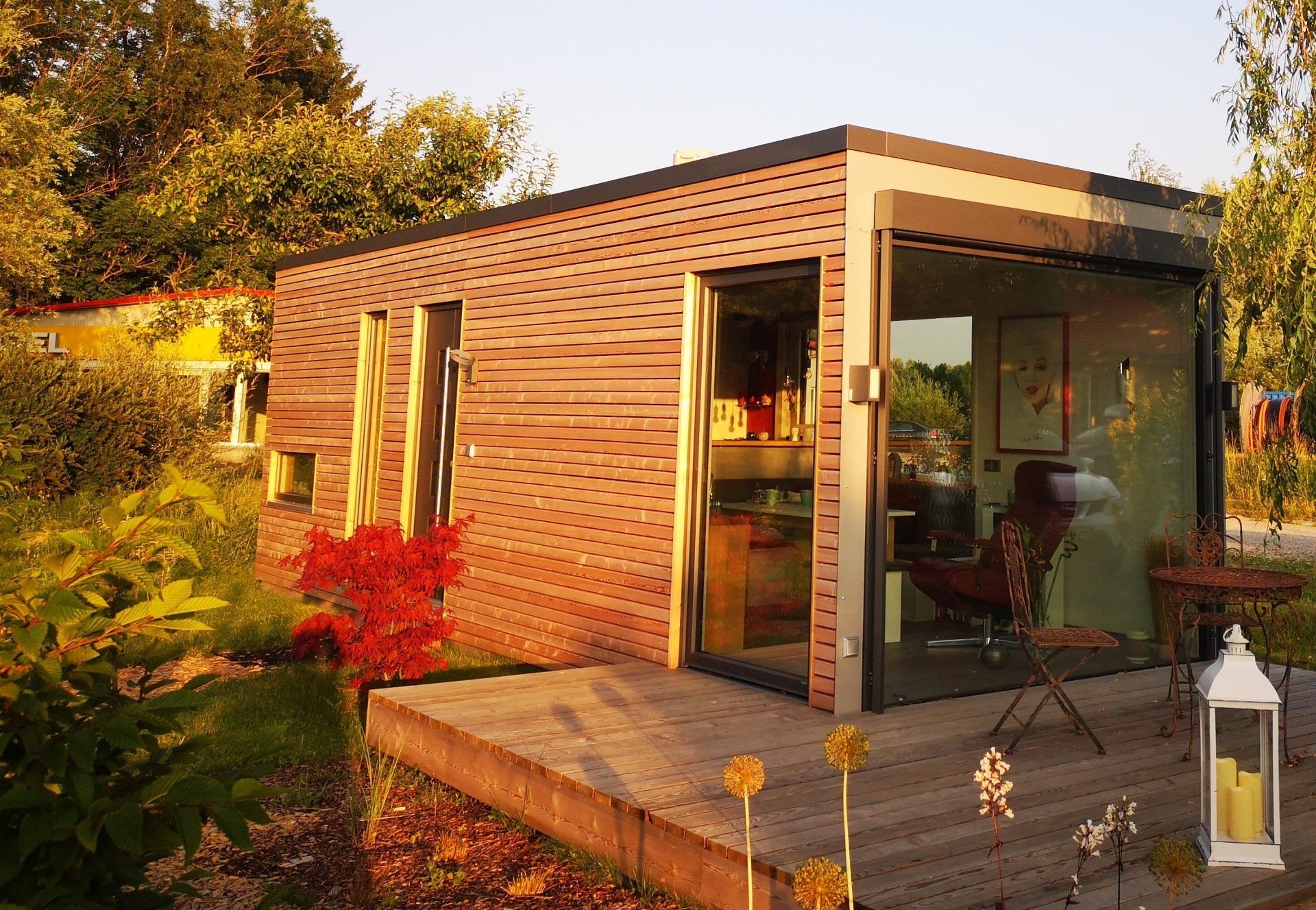 Unser Qube im Sommer.