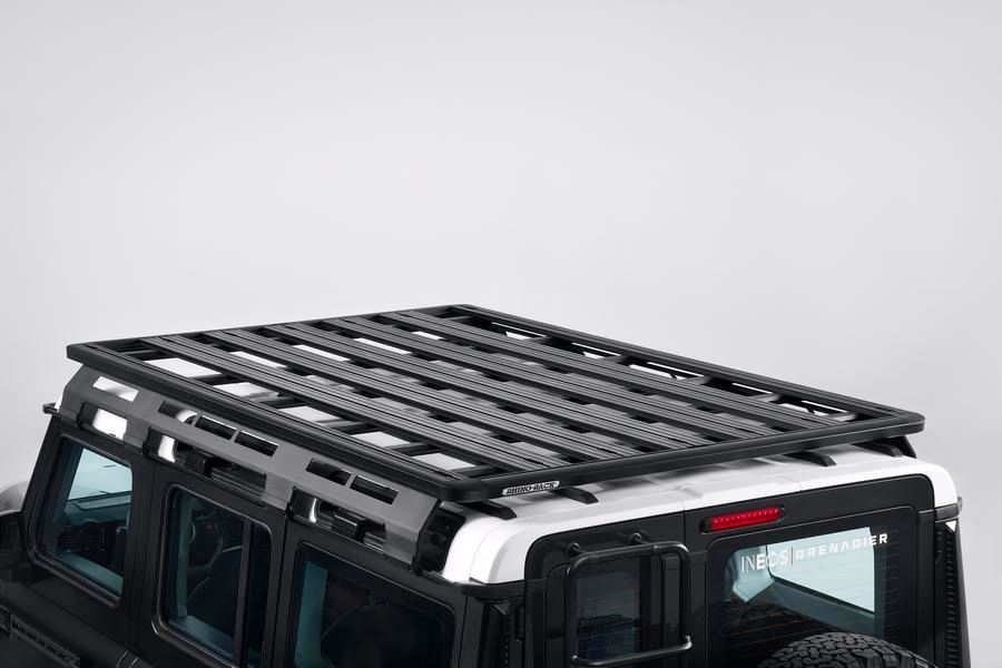 Rhino roof rack installed on INEOS Grenadier