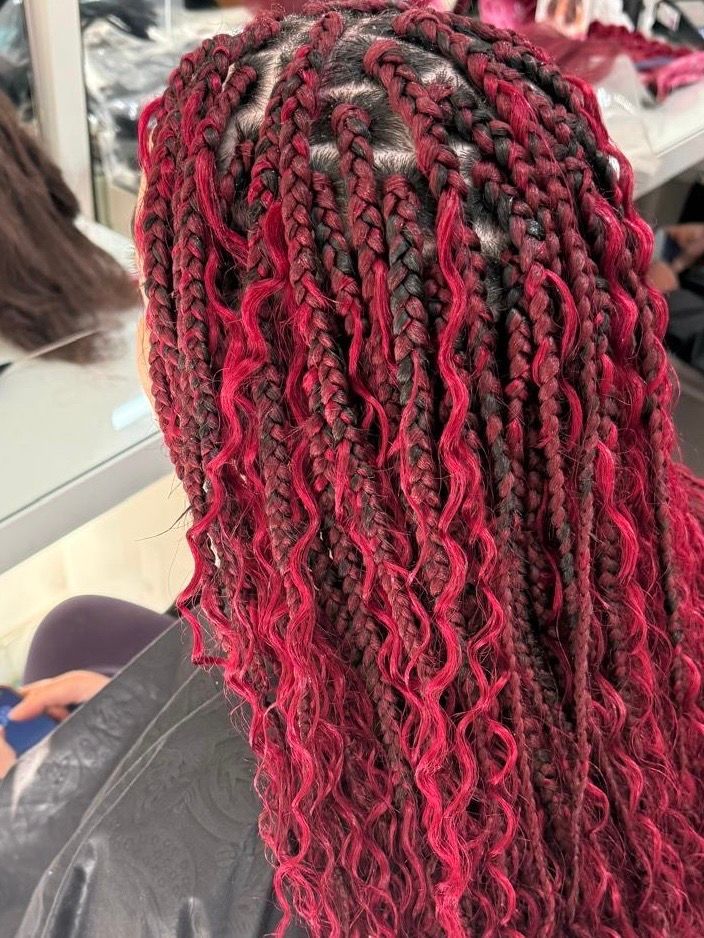 Loretta coiffure, salon de coiffure afro, coiffeur et coiffeuse pierrefitte sur seine à saint-denis, boho braids