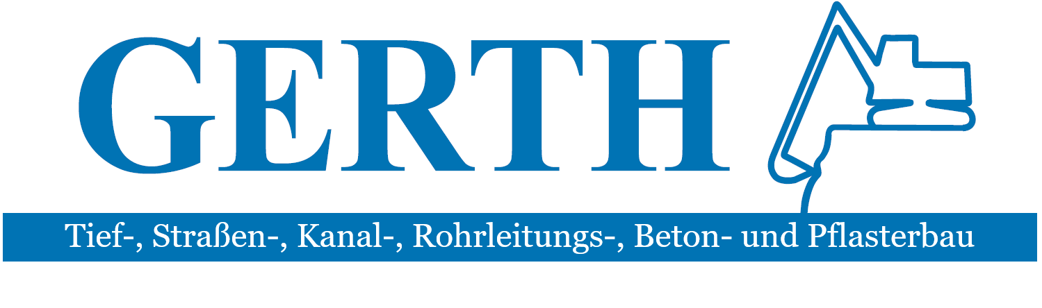 zur Startseite Logo Gerth Straßenbau und Tiefbau