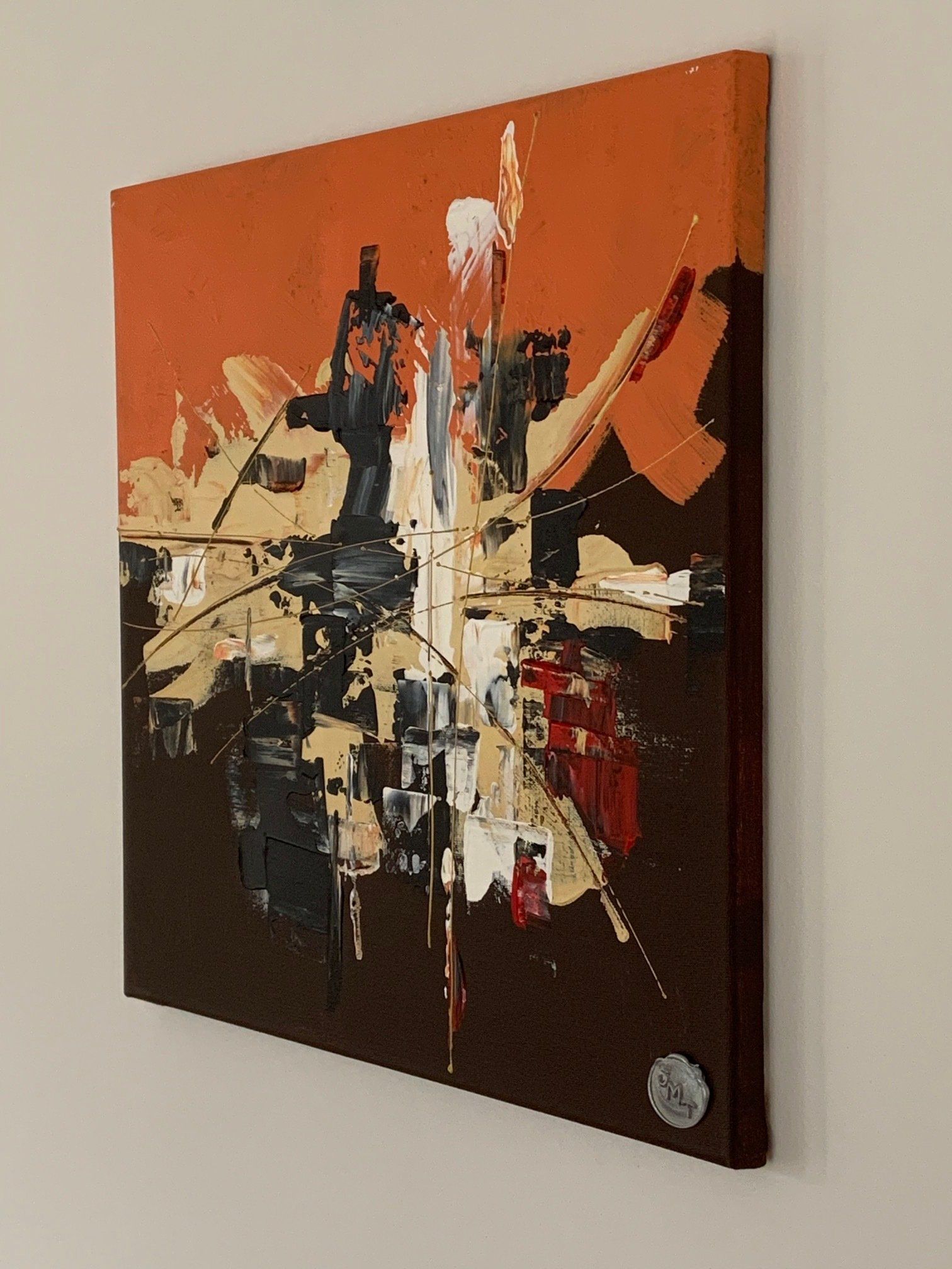 Fiat RTA Abstract Painting