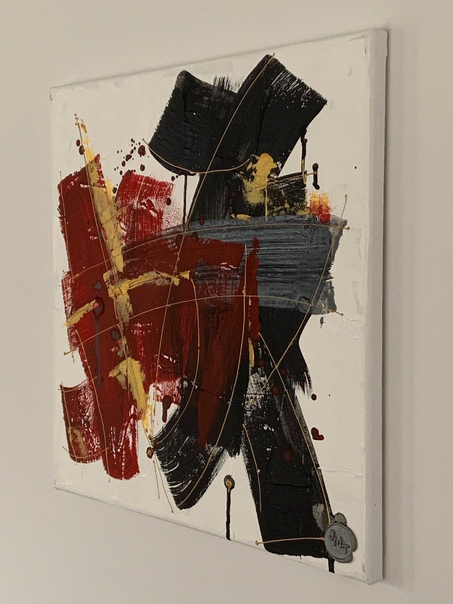 Transfusion Abstract Painting