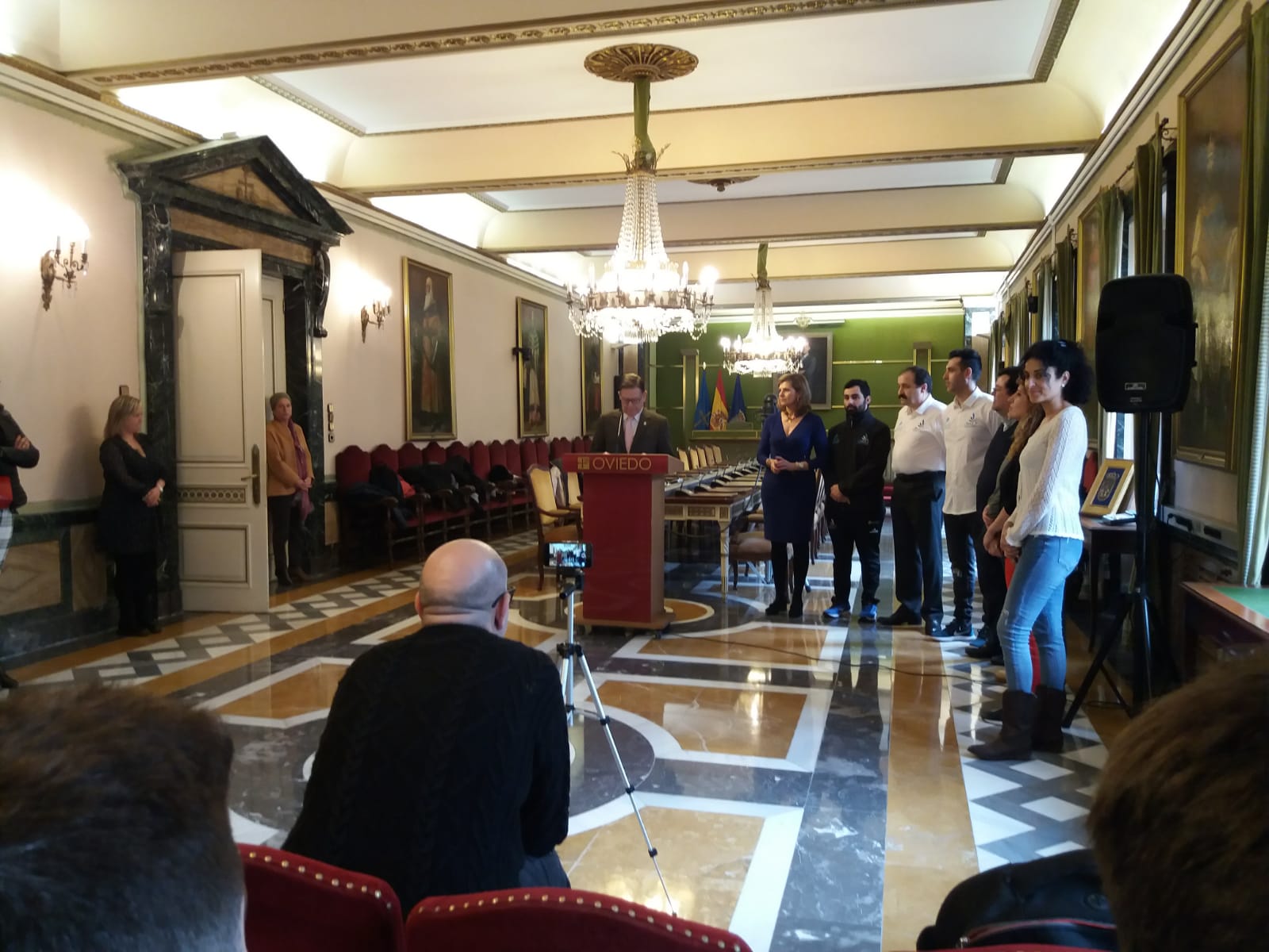 Discurso de Alcalde de Oviedo D. Alfredo Canteli