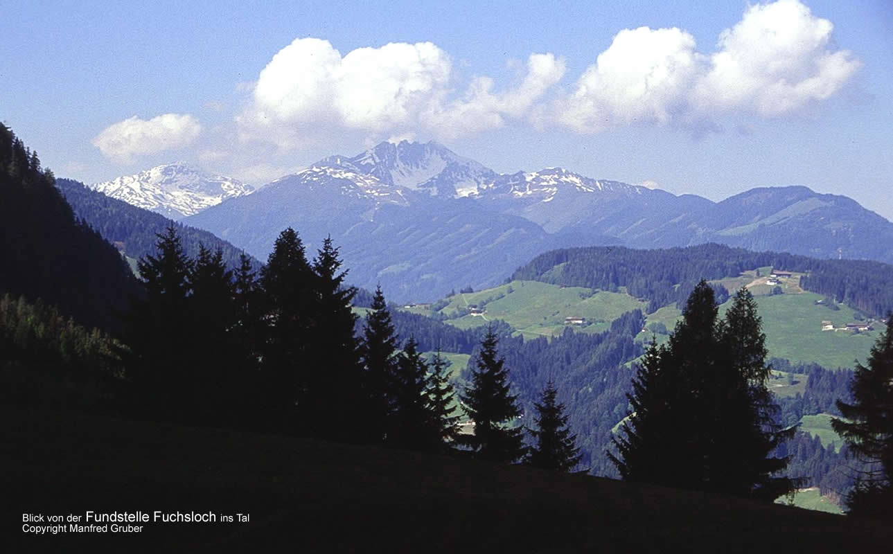 Österreich Fundstelle Fuchsloch Brixlegg