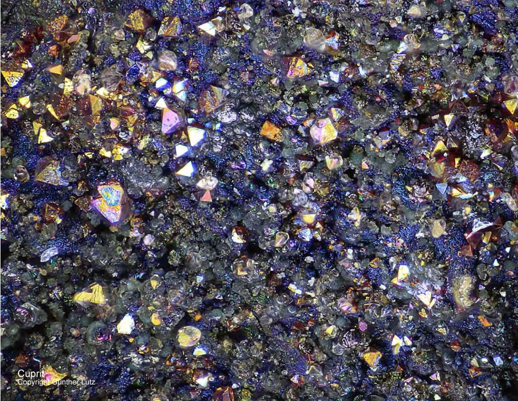 Mineralien Österreich Rauris Astenschmiede Cuprit