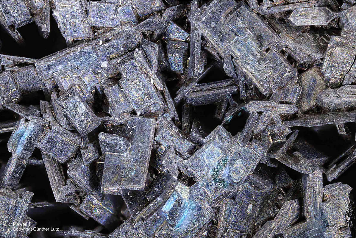 Mineralien Österreich Rauris Astenschmiede Fayalit