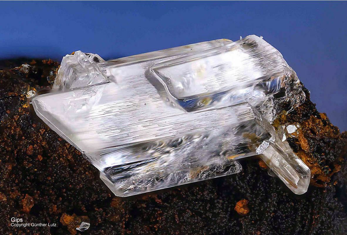 Mineralien Österreich Rauris Astenschmiede Gips