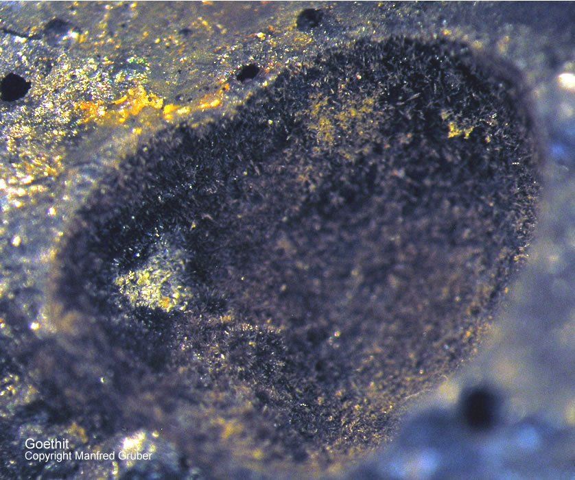Mineralien Österreich Rauris Astenschmiede Goethit