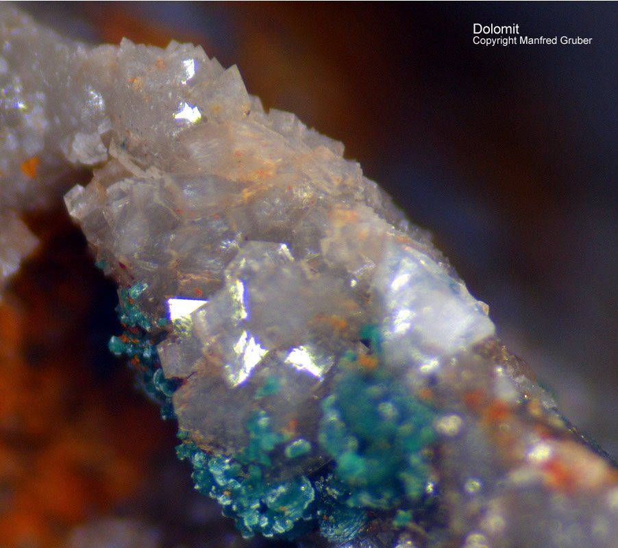 Mineralien Österreich Fuchsloch Dolomit