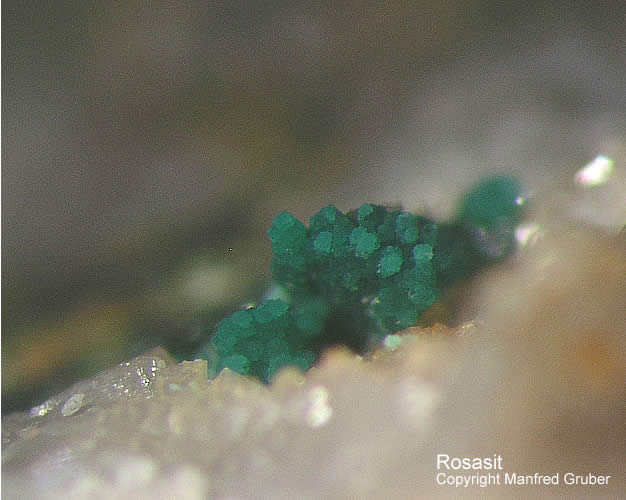 Mineralien Österreich Fuchsloch Rosasit
