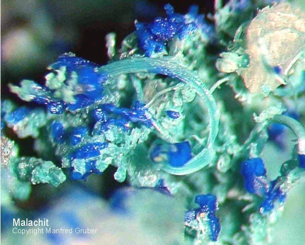 Mineralien Österreich Sankt Gertraudi Malachit