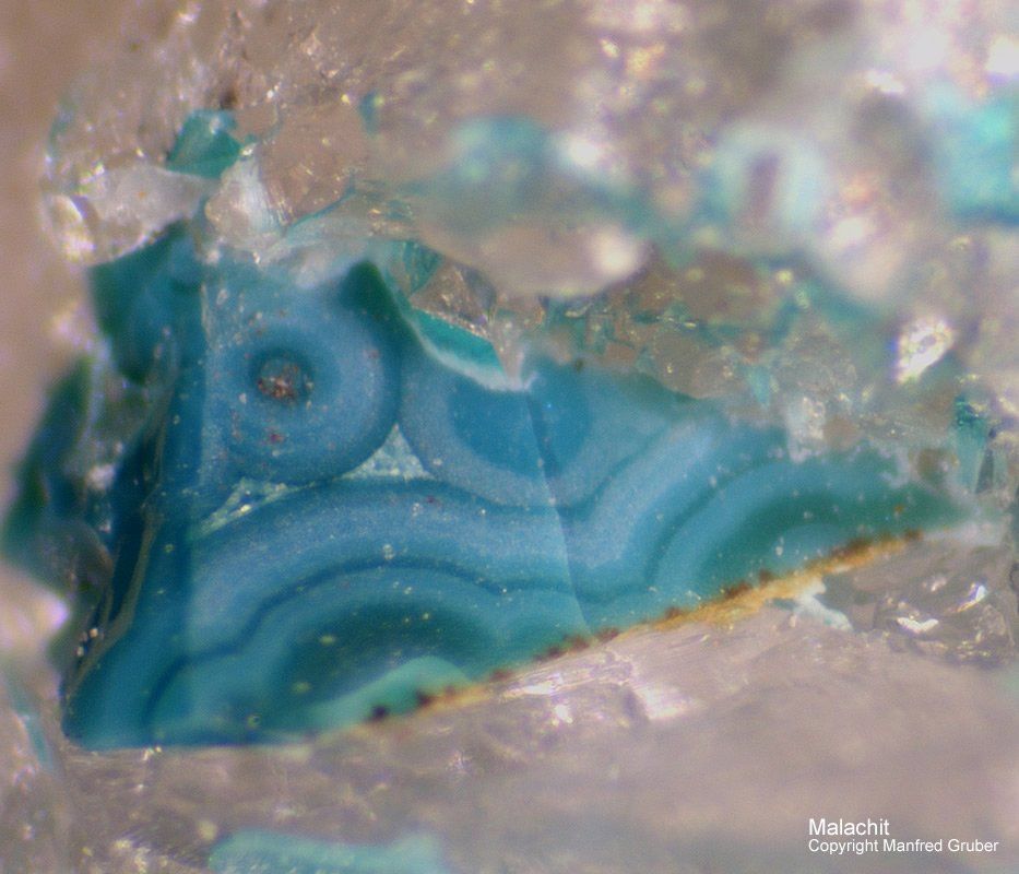 Mineralien Österreich Sankt Gertraudi Malachit