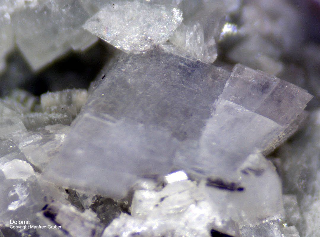 Mineralien Österreich Sankt Gertraudi Dolomit