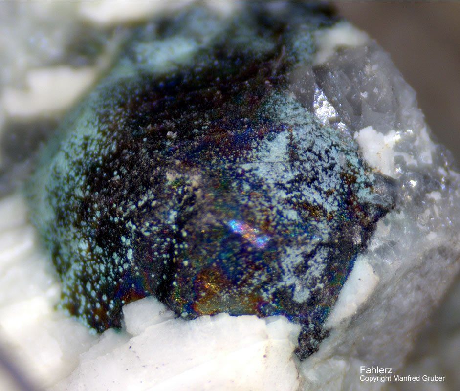 Mineralien Österreich Sankt Gertraudi Fahlerz