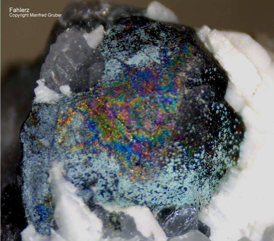 Mineralien Österreich Sankt Gertraudi Fahlerz