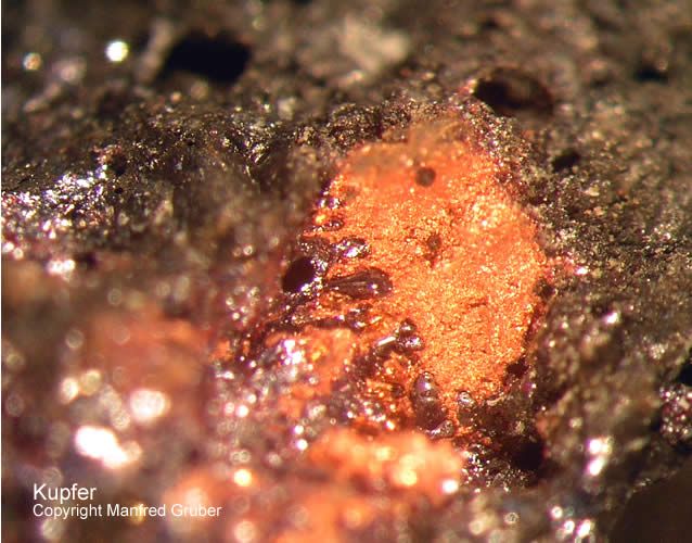 Mineralien Österreich Sankt Gertraudi Kupfer