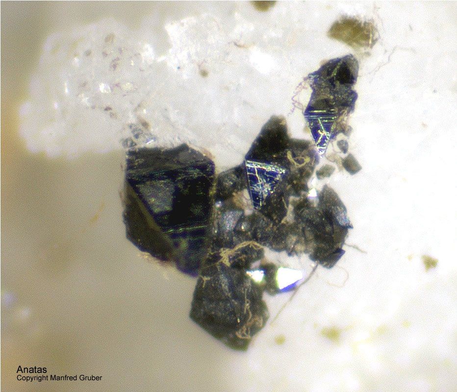 Mineralien Österreich Hopffeldboden Anatas