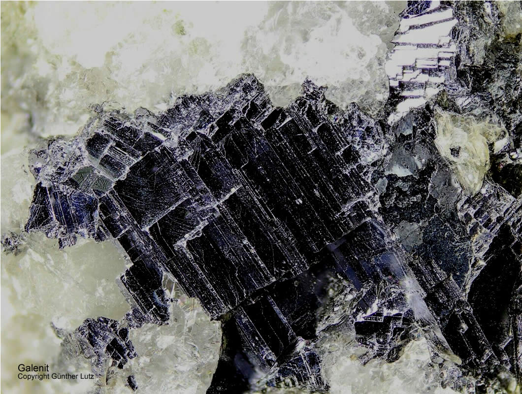 Mineralien Österreich Hopffeldboden Galenit