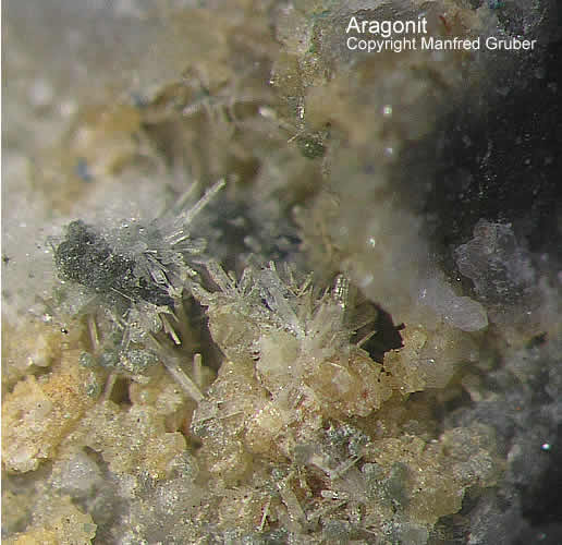 Mineralien Österreich Brixlegg Stockerhalde Aragonit