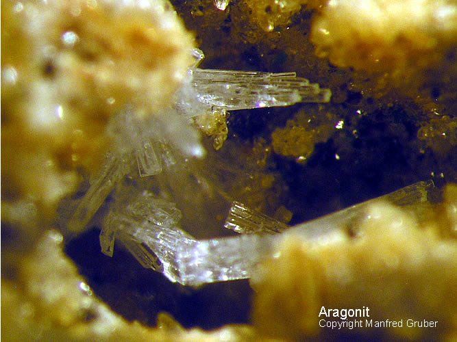 Mineralien Österreich Brixlegg Stockerhalde Aragonit