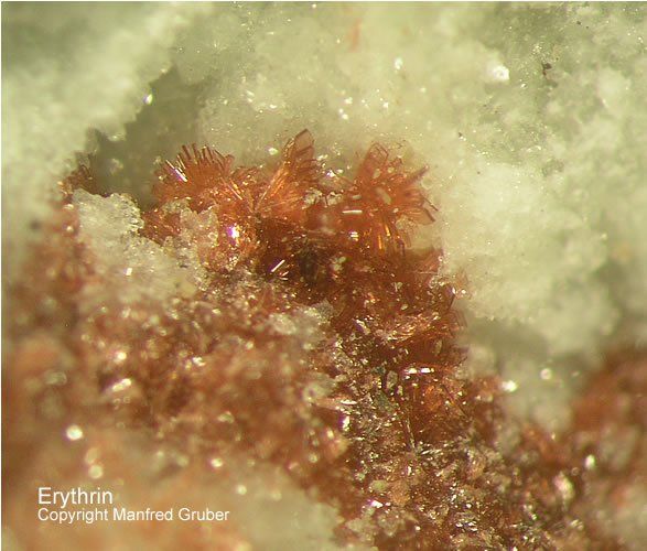 Mineralien Österreich Brixlegg Stockerhalde Erythrin