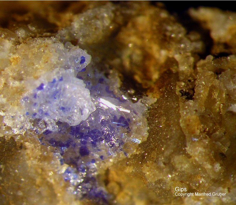 Mineralien Österreich Brixlegg Stockerhalde Gips