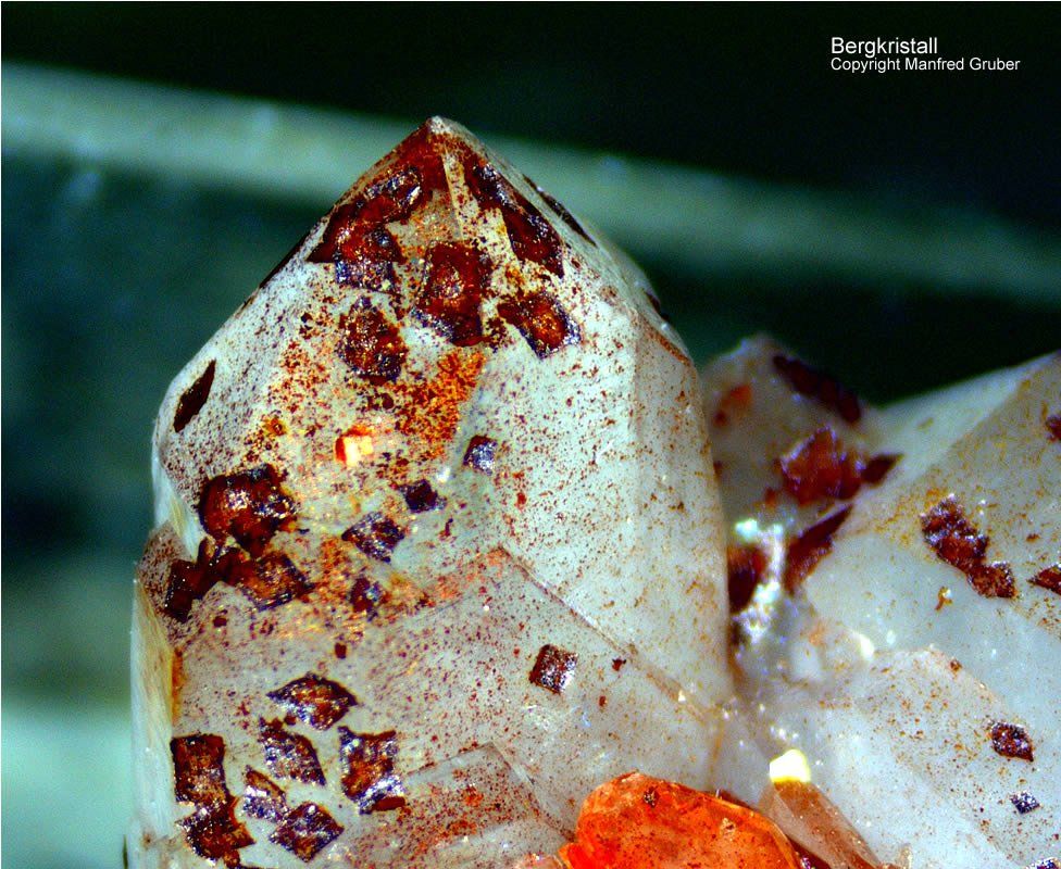 Hessen Mineralien Adorf Bergkristall Quarz