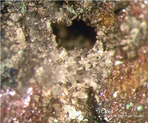 Sauerland Mineralien Altena Breitenhagen Calcit