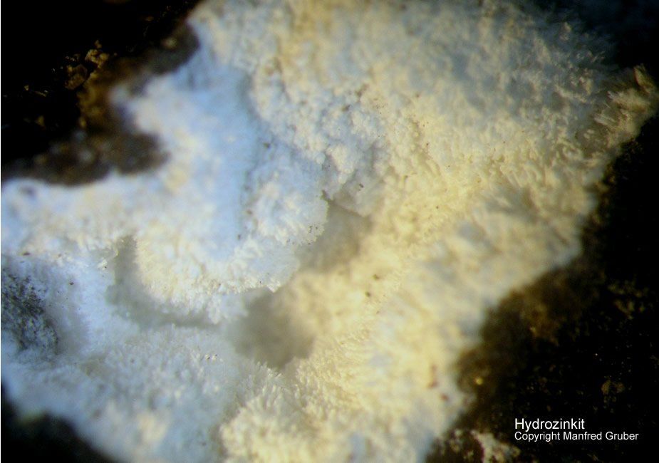 Sauerland Mineralien Altena Breitenhagen Hydrozinkit