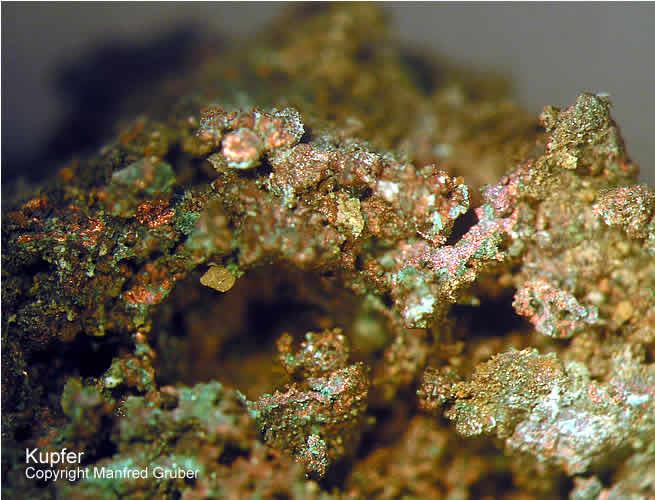 Sauerland Mineralien Altena Breitenhagen Kupfer