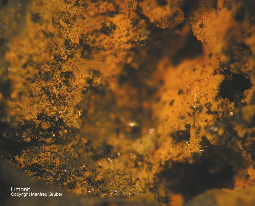 Sauerland Mineralien Altena Breitenhagen Limonit